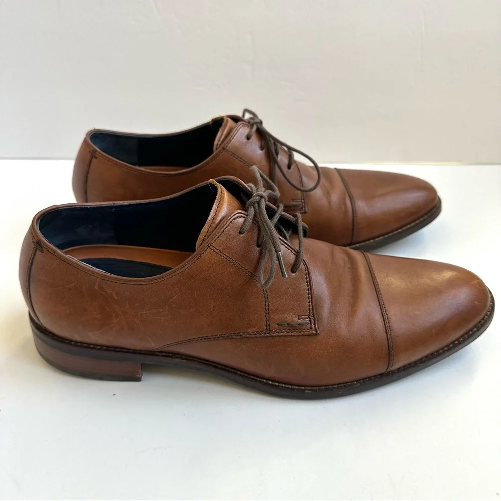 Cole Haan Men’s Cap Toe Oxford Brown 11